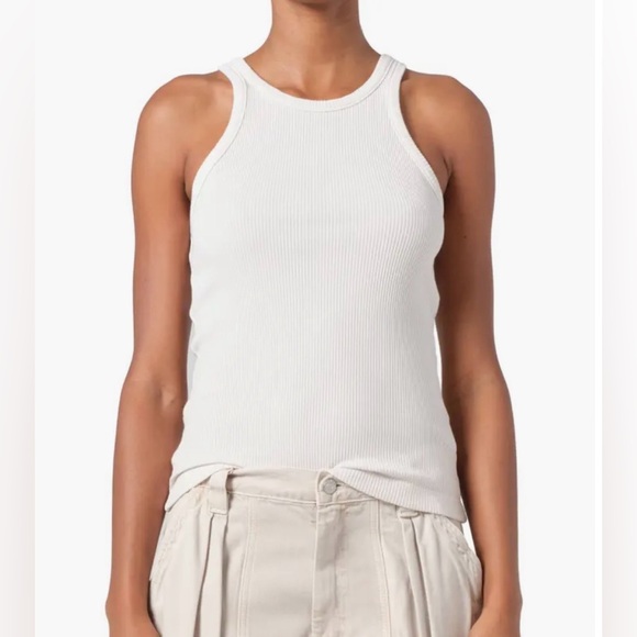 Agolde Tops - Agolde Ribbed Tank Top